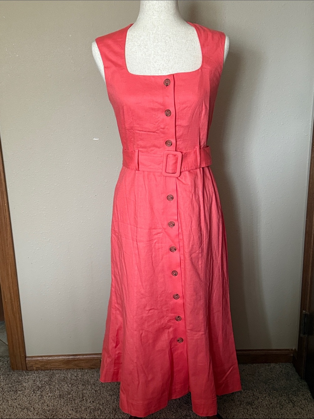 Banana Republic linen dress size 4 beautiful